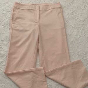 LOFT Light Pink Cropped Ankle Pants